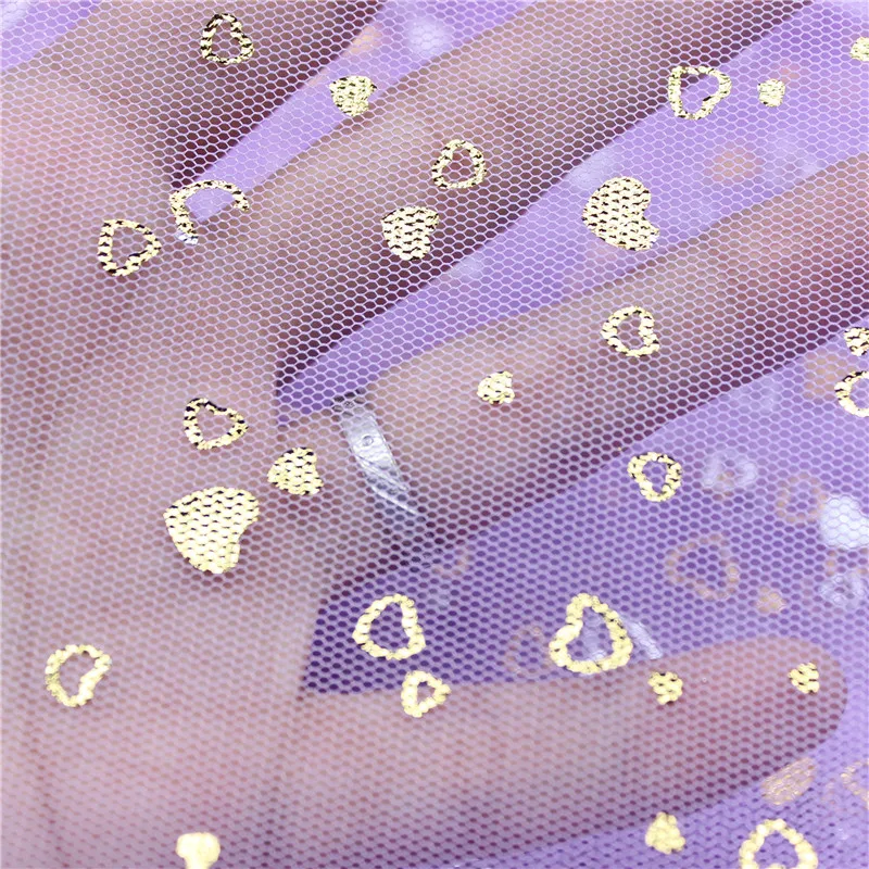 150cm * 1m High Quality Love Heart Bronzing Fabric for Clothes Dress Wedding Deco Sewing DIY Organza Tutu Skirt Accessories
150cm * 1m High Quality Love Heart Bronzing Fabric for Clothes Dress Wedding Deco Sewing DIY Organza Tutu Skirt Accessories