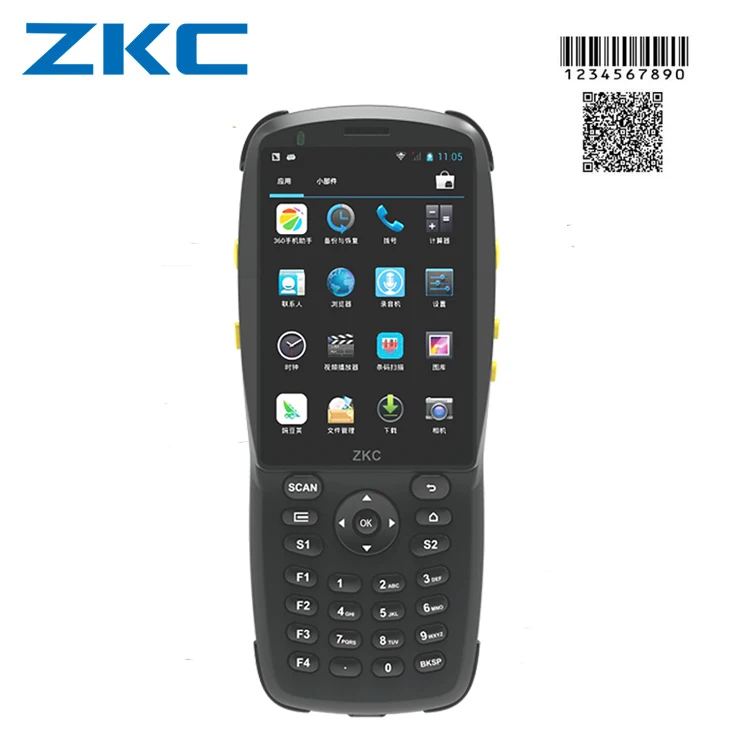 Фото ZKC3501S Прочный портативный терминал PDA сборщик данных для склада 1D 2D сканер QR кода