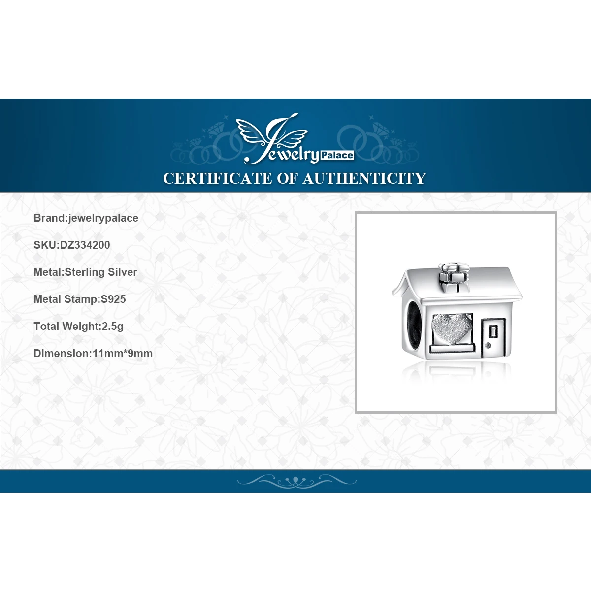 JewelryPalace Family House 925 Sterling Silver Beads Charms Silver 925 Original For Bracelet Silver 925 original Jewelry Making
JewelryPalace Family House 925 Sterling Silver Beads Charms Silver 925 Original For Bracelet Silver 925 original Jewelry Making