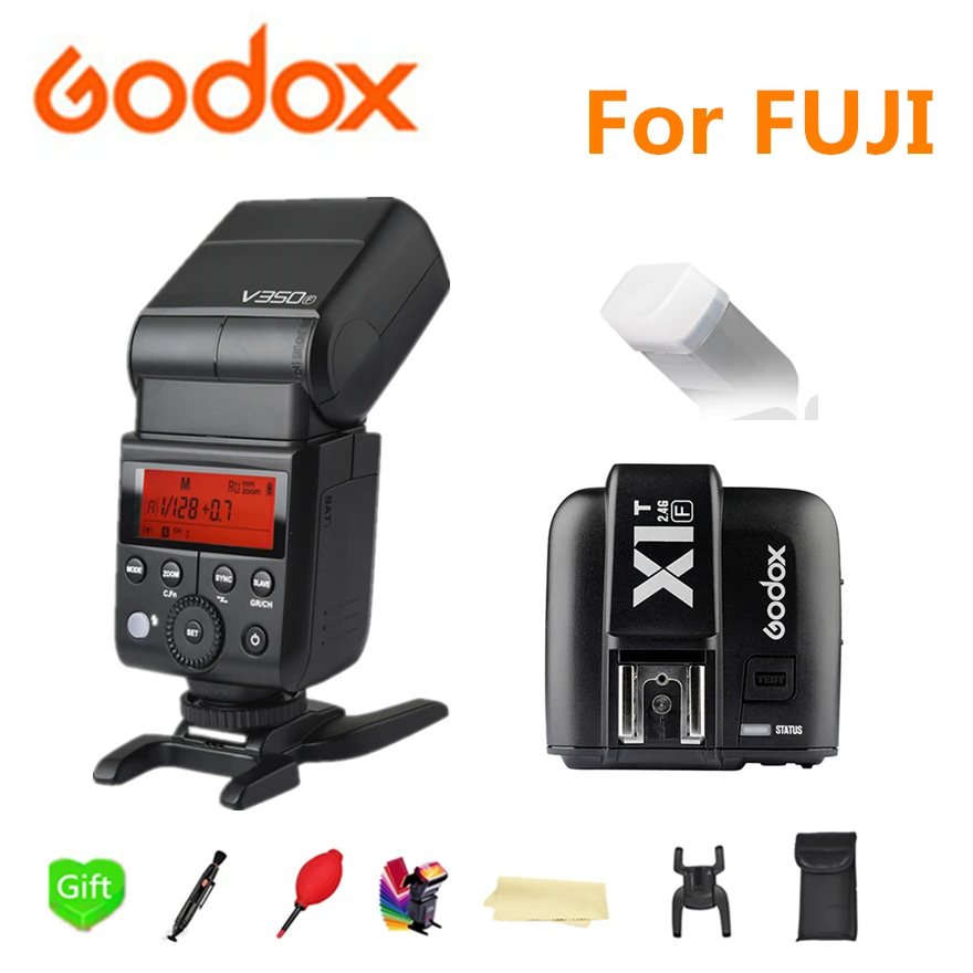 Godox V350F вспышки Speedlite 2,4G Беспроводная X система ttl HSS литий-ионная батарея вспышка + X1T-F триггер для камер Fujifilm Fuji
Godox V350F вспышки Speedlite 2,4G Беспроводная X система ttl HSS литий-ионная батарея вспышка + X1T-F триггер для камер Fujifilm Fuji