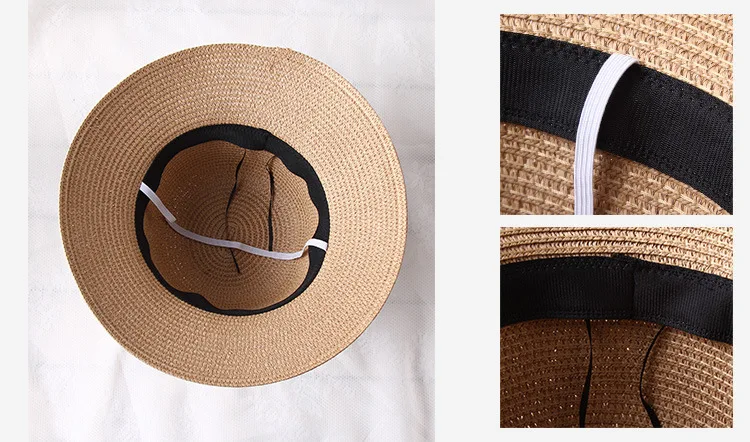 Bowknot Straw Hats For Women Summer Beach Fashion Sun Hat Floppy Wide Brim Foldable Panama Chapeau Femme Wide Brim Hat
Bowknot Straw Hats For Women Summer Beach Fashion Sun Hat Floppy Wide Brim Foldable Panama Chapeau Femme Wide Brim Hat