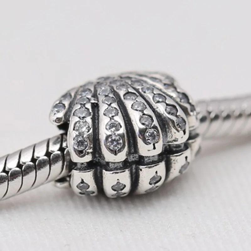 100% Real 925 Sterling Silver Shell Charm beads With Clear CZ Fit Original Europe Bracelet Necklace Authentic Luxury Jewelry
100% Real 925 Sterling Silver Shell Charm beads With Clear CZ Fit Original Europe Bracelet Necklace Authentic Luxury Jewelry