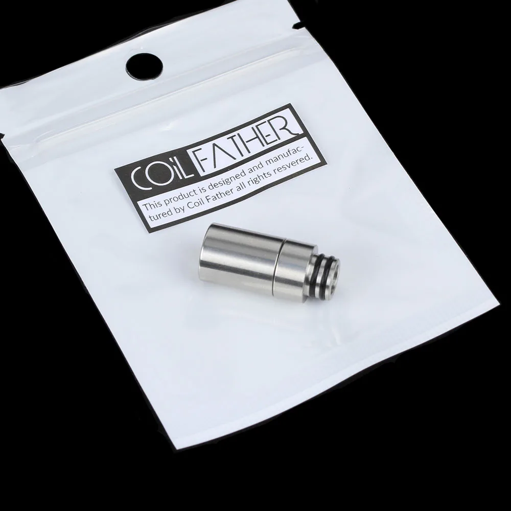 Coil Father 2 in 1 Style Drip Tip 5pcs/lot 510 Drip Tips SS316 2 in 1 Electronic Cigarette Vape Mouthpiece for RDA Atomizer
Coil Father 2 in 1 Style Drip Tip 5pcs/lot 510 Drip Tips SS316 2 in 1 Electronic Cigarette Vape Mouthpiece for RDA Atomizer