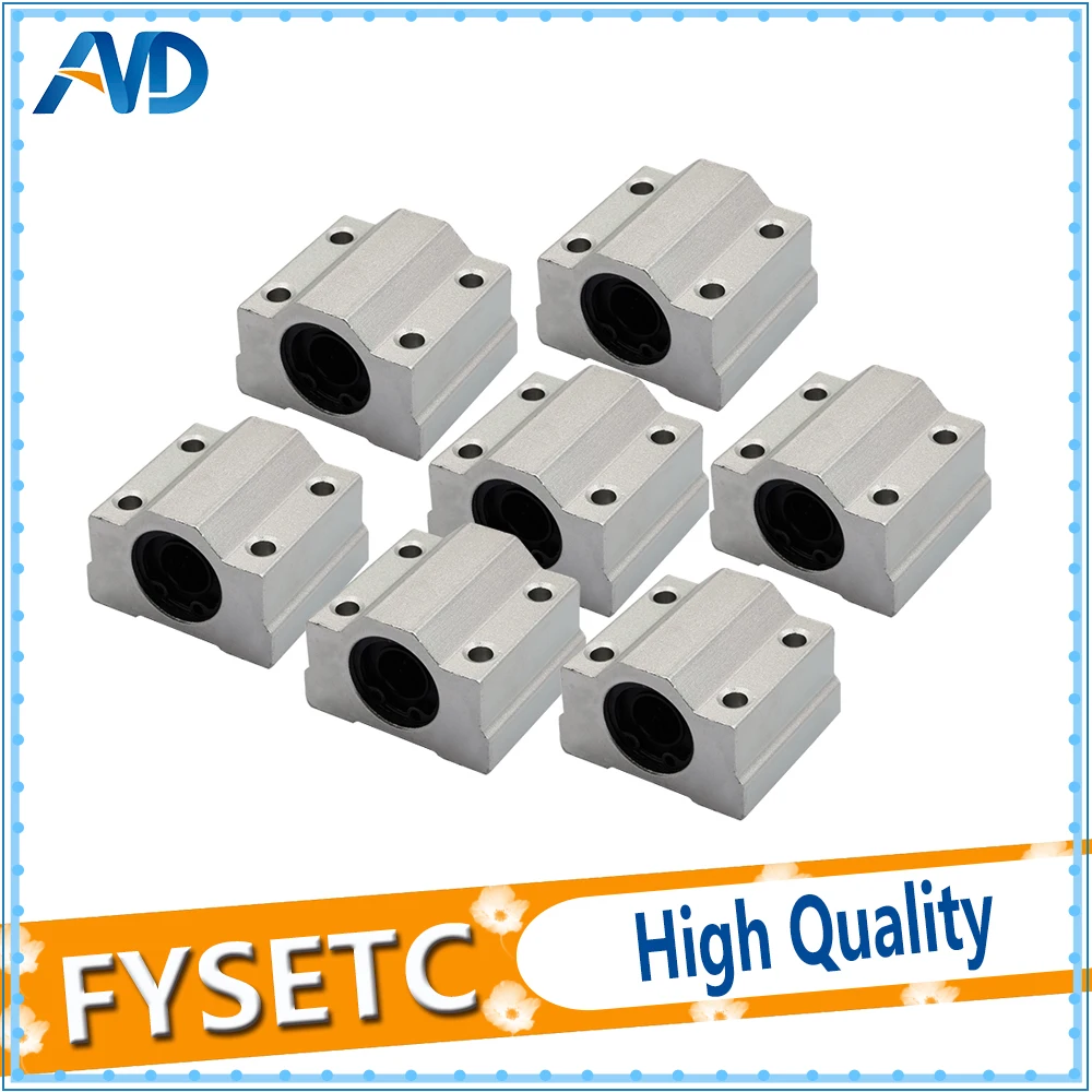 8pcs SC8UU SCS8UU 8mm Linear Motion Ball Bearing Slide Block Bushing Linear Shaft for 3D Printer CNC Part
8pcs SC8UU SCS8UU 8mm Linear Motion Ball Bearing Slide Block Bushing Linear Shaft for 3D Printer CNC Part