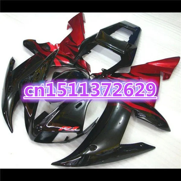 Black red YZF R1 02 03 Hot sales For YZF 1000 YZF-R1 YZF-1000 YZFR1 YZF1000 2002 2003 Fairing Body
Black red YZF R1 02 03 Hot sales For YZF 1000 YZF-R1 YZF-1000 YZFR1 YZF1000 2002 2003 Fairing Body