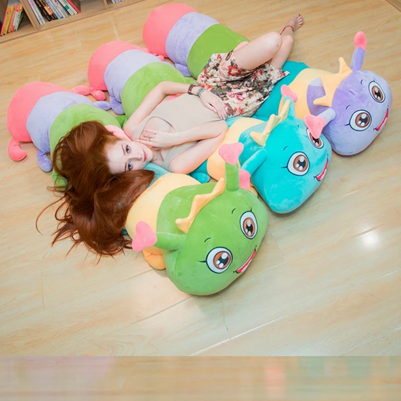90/110/130cm Large Soft Colorful Carpenter Worm Plush Toy Climbing Mat Pillow Toys For Children
90/110/130cm Large Soft Colorful Carpenter Worm Plush Toy Climbing Mat Pillow Toys For Children