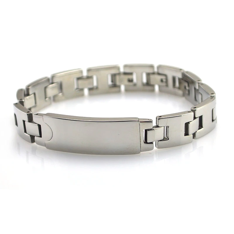 Men's Heavy Solid Stainless Steel Chain Link Bracelet for Men High Polish Blank pendants 8.86inches SS033B
Men's Heavy Solid Stainless Steel Chain Link Bracelet for Men High Polish Blank pendants 8.86inches SS033B