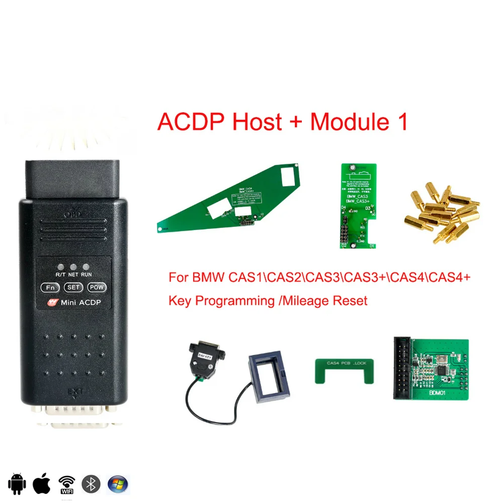 Yanhua Mini ACDP для BMW полный набор программирования CAS FEM BDC DEM is и 35 серии ключ
