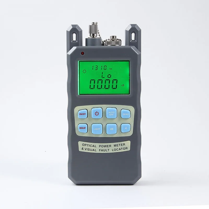 Handheld AUA-80A Fiber Power Tester -70~+10dbm Fiber optical power meter with 10MW Optical Laser Light Source Free shipping
Handheld AUA-80A Fiber Power Tester -70~+10dbm Fiber optical power meter with 10MW Optical Laser Light Source Free shipping