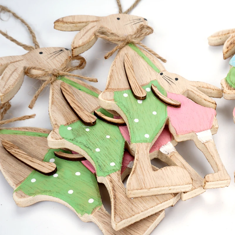 Easter decorations 6pcs wooden Easter bunny Family home decoration accessories flame treatment tree lines Easter rabbit for home
Easter decorations 6pcs wooden Easter bunny Family home decoration accessories flame treatment tree lines Easter rabbit for home