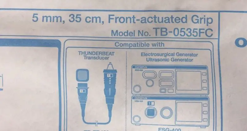 TB-0535FC O.D: 5 мм L:35 см THUNDERBEAT с передним приводом, ультасонные Скальпели И лезвия, новинка, оригинал
TB-0535FC O.D: 5 мм L:35 см THUNDERBEAT с передним приводом, ультасонные Скальпели И лезвия, новинка, оригинал