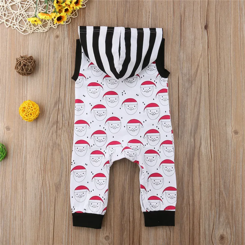 2018 Lovely Newborn Toddler Baby Boys Girls Santa Xmas Sleeveless Hooded Romper Jumpsuit Outfits Christmas Clothes 0-18M
2018 Lovely Newborn Toddler Baby Boys Girls Santa Xmas Sleeveless Hooded Romper Jumpsuit Outfits Christmas Clothes 0-18M