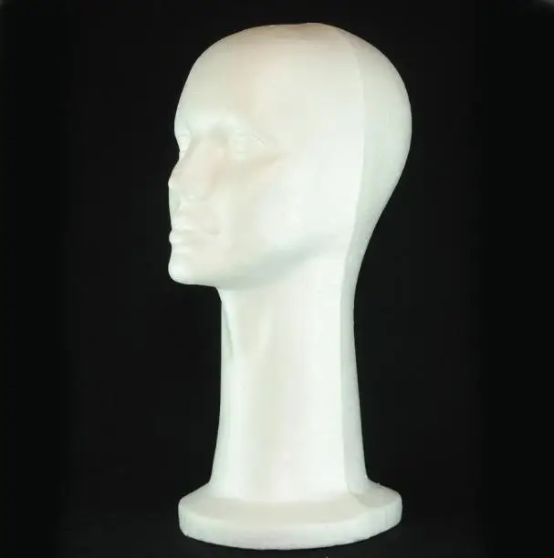 53cm DIY Female Styrofoam Foam Head Stand Mannequins Display Wig hair Glasses Foam Mannequin Hoem Hand Crafts DIY Supply