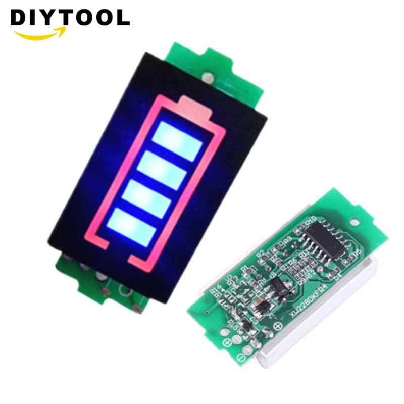 1S 18650 Li-po Li-ion Lithium Battery Packs Battery Capacity Indicator Meter Power Level Tester Module Display Board Panel
1S 18650 Li-po Li-ion Lithium Battery Packs Battery Capacity Indicator Meter Power Level Tester Module Display Board Panel