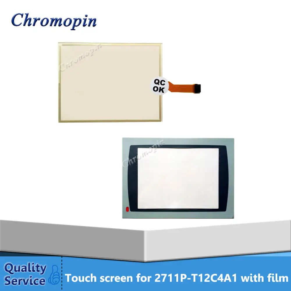 Фото Сенсорный экран для AB 2711P T7C4A1 T7C4A2 T7C6A1 T7C6A2 PanelView Plus 700 с защитной пленкой|touch
