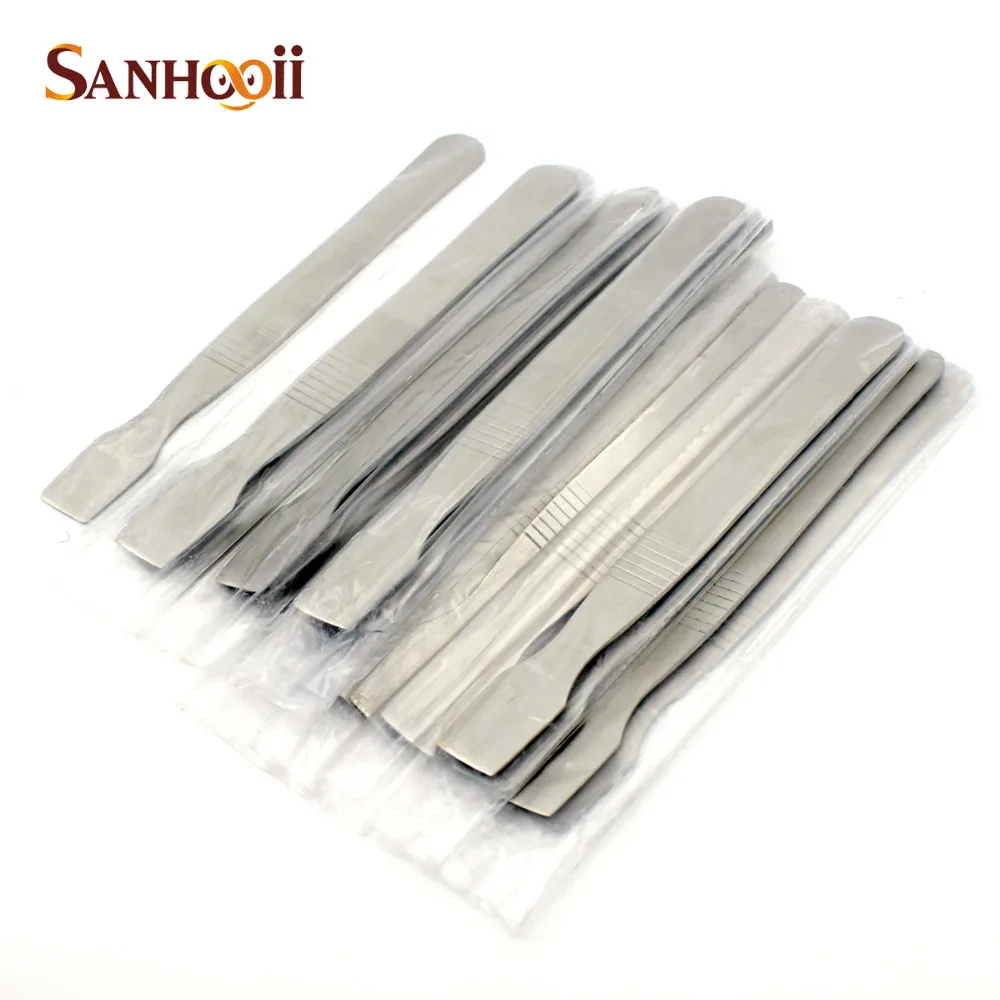 SANHOOII 10pcs Tin Slurry Scraper Metal Solder Paste Stirring Knife Phone Repair Opening Pry Tool BGA Reballing Welding Gadget
SANHOOII 10pcs Tin Slurry Scraper Metal Solder Paste Stirring Knife Phone Repair Opening Pry Tool BGA Reballing Welding Gadget