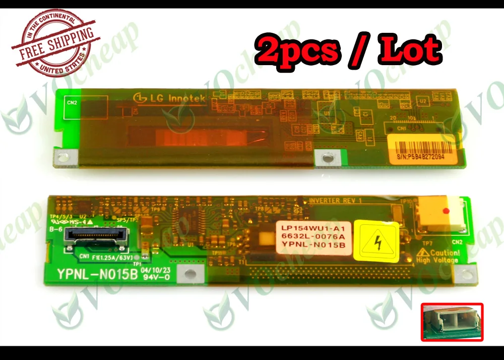 New Notebook Laptop LCD Inverter Board FOR Dell for Inspiron 8500 8600 9100 Latitude D800 YPNL-N015B 6632L-0076A LP154WU1-A1
New Notebook Laptop LCD Inverter Board FOR Dell for Inspiron 8500 8600 9100 Latitude D800 YPNL-N015B 6632L-0076A LP154WU1-A1