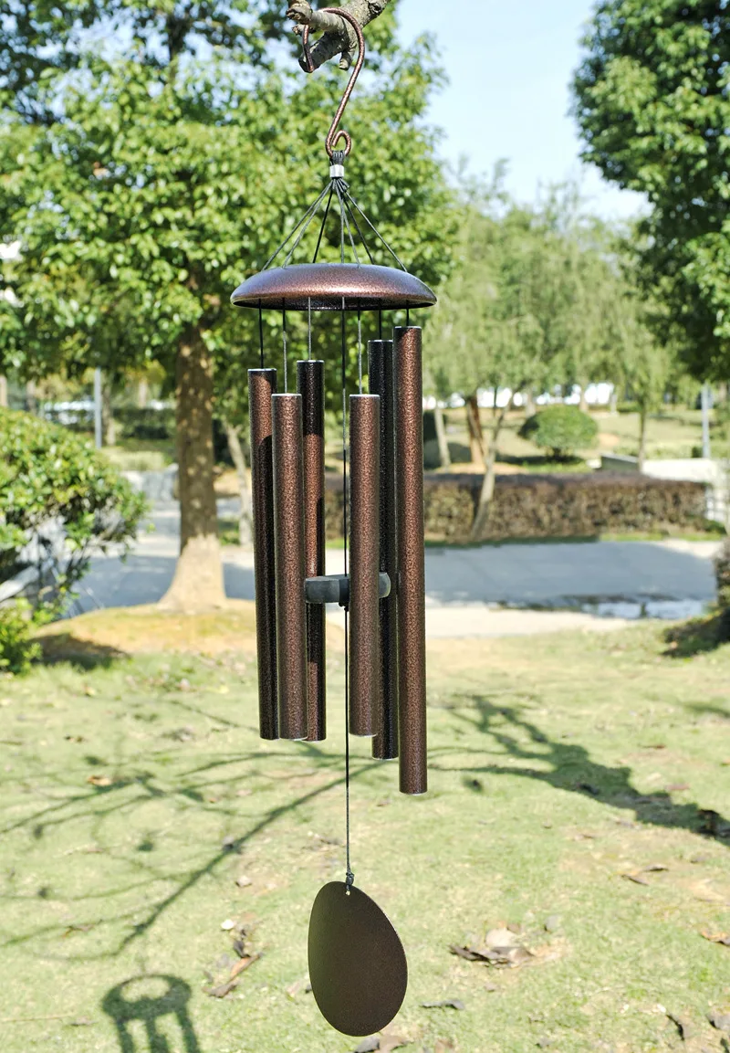 Metal aluminum tube wind bell chimes garden countryside hanging decoration creative friendship birthday gift door home ornament
Metal aluminum tube wind bell chimes garden countryside hanging decoration creative friendship birthday gift door home ornament