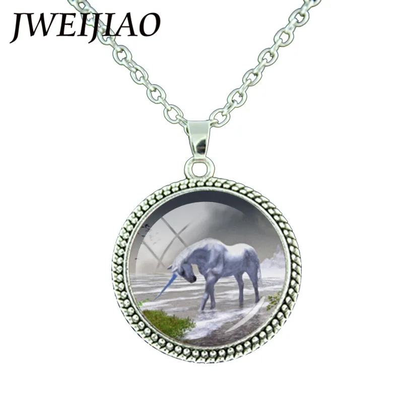 JWEIJIAO Unicorn Art Picture Necklace Glass Cabochon White Horse Pendant Animal Sweater Chain Necklace Jewelry UN43
JWEIJIAO Unicorn Art Picture Necklace Glass Cabochon White Horse Pendant Animal Sweater Chain Necklace Jewelry UN43
