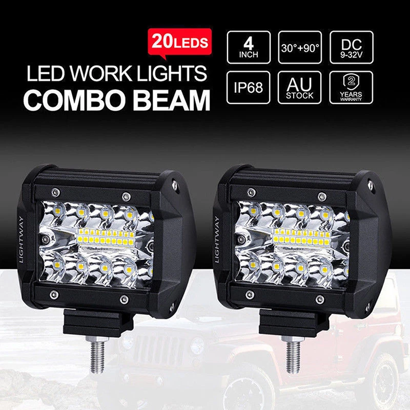 4 "дюймов 60 Вт 20LED рабочий светильник наводнения месте комбинированный внедорожный противотуманный автомобильный светильник Лодка внедоро...
4 "дюймов 60 Вт 20LED рабочий светильник наводнения месте комбинированный внедорожный противотуманный автомобильный светильник Лодка внедоро...