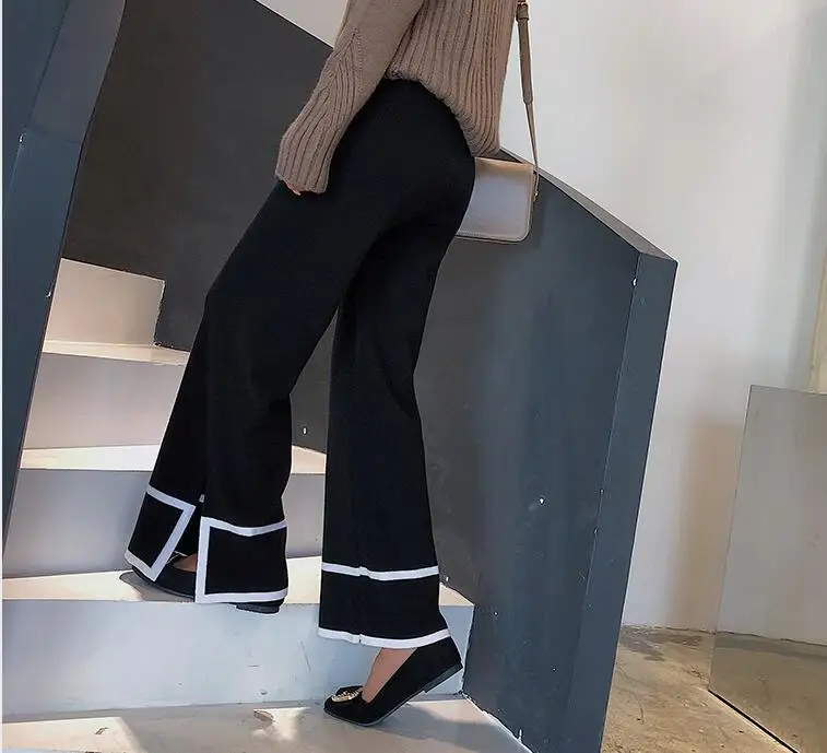 2022 New Autumn Winter Jersey Knitted Wide Leg Pants Women High Waist Trousers pantalon femme Casual Loose Pants
2022 New Autumn Winter Jersey Knitted Wide Leg Pants Women High Waist Trousers pantalon femme Casual Loose Pants