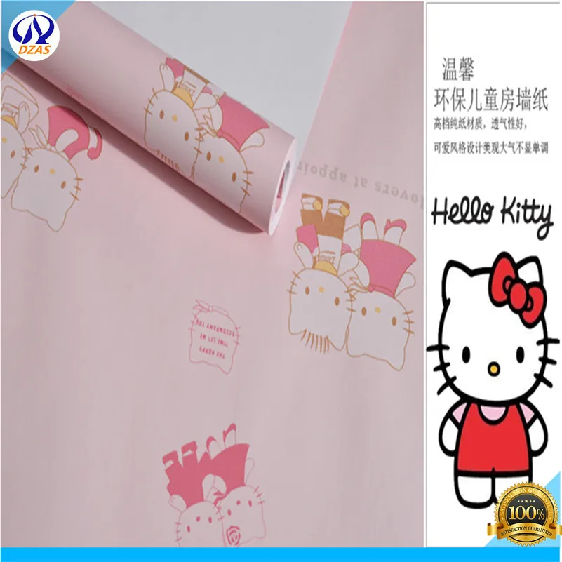 Children Room Non - Woven Wallpapers Hello Kitty Cats Environmentally Friendly Fashion Boys Girls Background Wallpaper
Children Room Non - Woven Wallpapers Hello Kitty Cats Environmentally Friendly Fashion Boys Girls Background Wallpaper