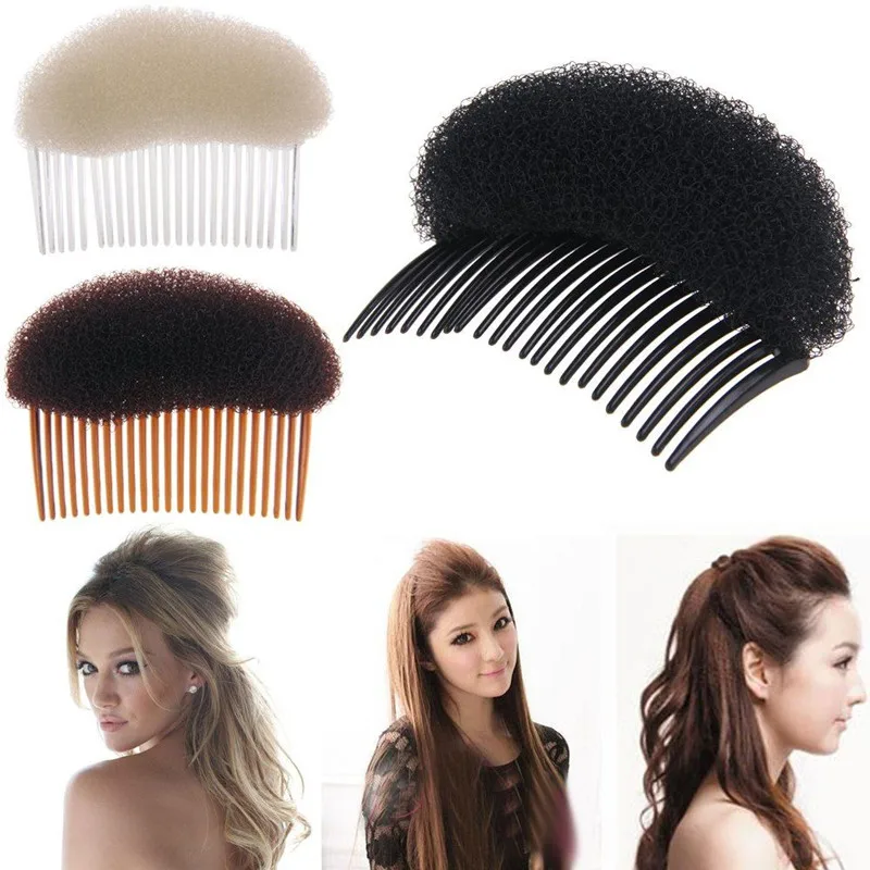 Fashion Women Hair Styling Clip Plastic Stick Bun Maker Tool Comb Accessories For Hairdressing Braid |