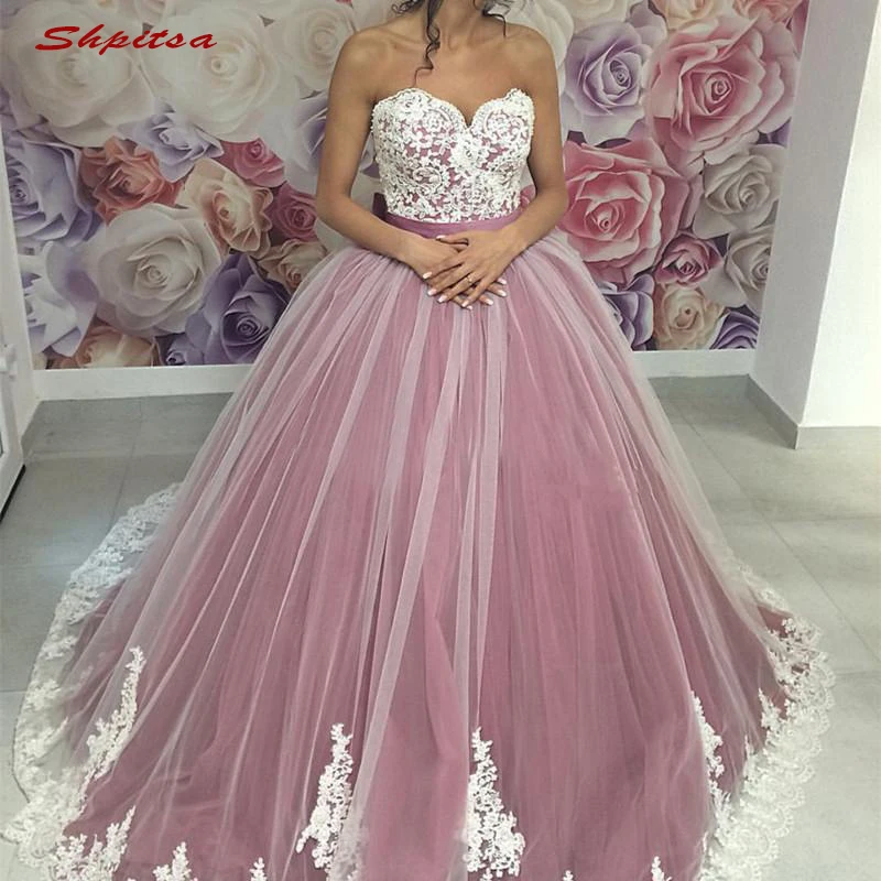Lace Quinceanera Dresses Ball Gown Sweetheart Prom Debutante Sixteen Sweet 16 Dress vestidos de 15 anos
Lace Quinceanera Dresses Ball Gown Sweetheart Prom Debutante Sixteen Sweet 16 Dress vestidos de 15 anos