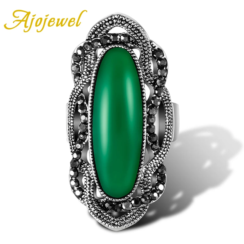 Ajojewel #7-9 Vintage Big White/Green/Red/Black Stone Ring Designs Women Fashion Style Brand Quality Jewelry Annel
Ajojewel #7-9 Vintage Big White/Green/Red/Black Stone Ring Designs Women Fashion Style Brand Quality Jewelry Annel
