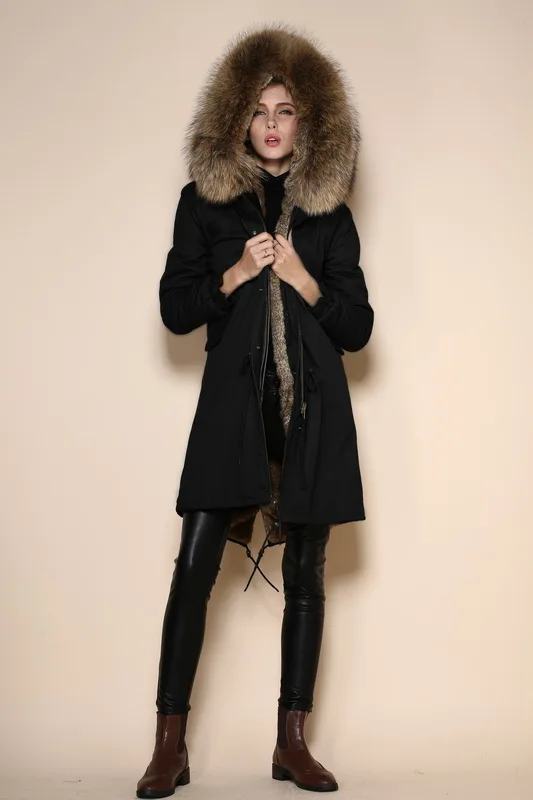 2017 high quality black winter jacket women natural faux fur coat plus size with raccoon fur collar black thick warm jacket
2017 high quality black winter jacket women natural faux fur coat plus size with raccoon fur collar black thick warm jacket