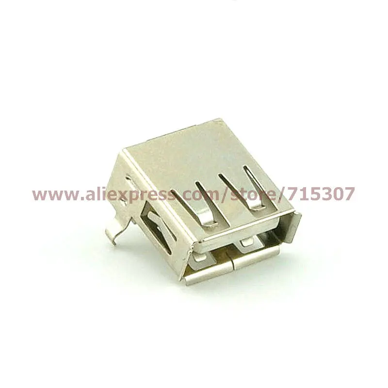 50 шт. прямоугольные usb разъемы|connector|horizontall connector |