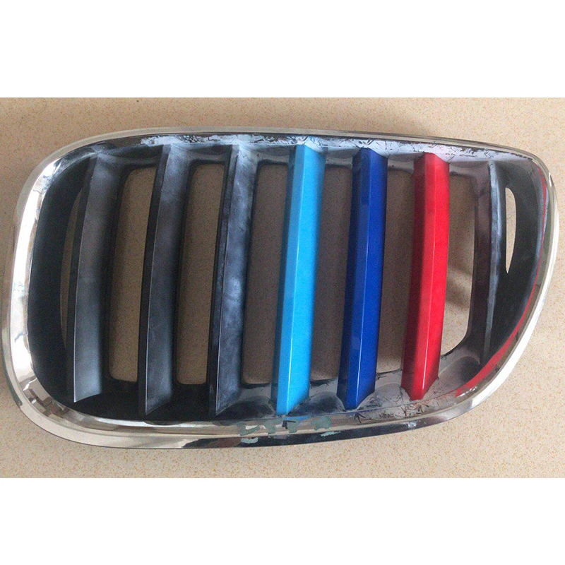 3 шт. ABS автомобильные наклейки для BMW X5 E53 2004 2005 2006 2007 M Power автомобильный бампер