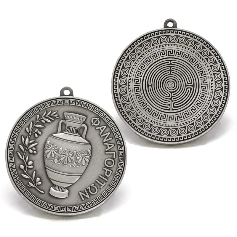 Custom Cheap Antique Silver medal low price Memory Souvenir Old Medal Enamel Epoxy
Custom Cheap Antique Silver medal low price Memory Souvenir Old Medal Enamel Epoxy