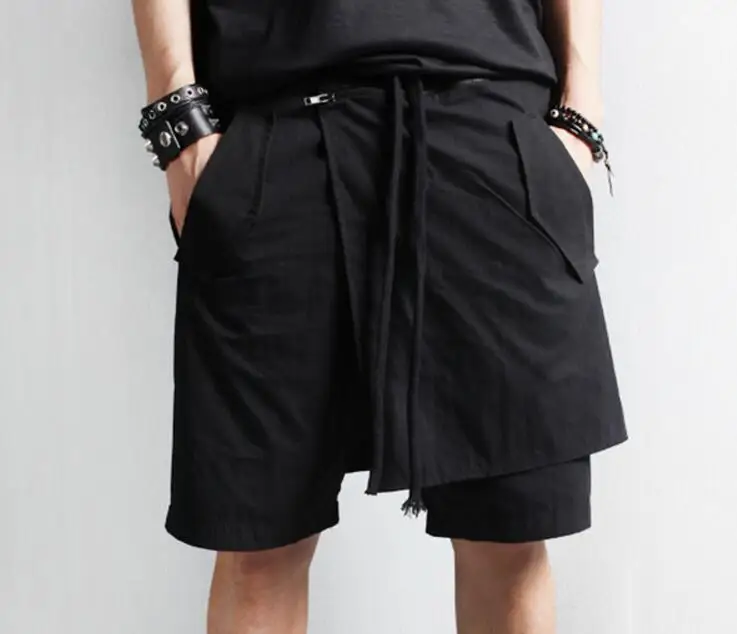 27--42 Sell Like Hot Cakes 2019 Summer Men's New Fashion Personality asymmetrical shorts Removable pockets
27--42 Sell Like Hot Cakes 2019 Summer Men's New Fashion Personality asymmetrical shorts Removable pockets