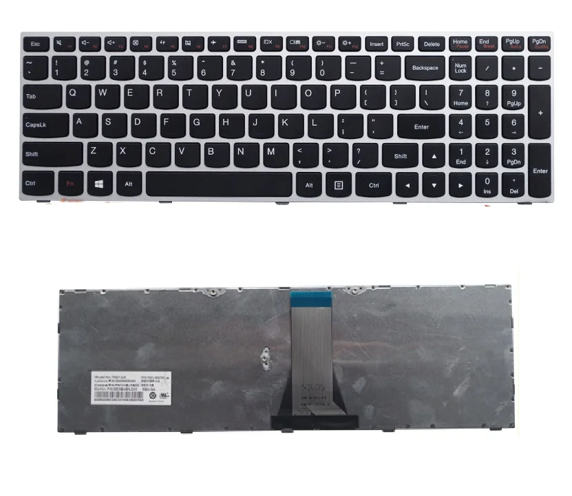 Новая клавиатура SSEA с американской раскладкой и серебряной рамкой для Lenovo G50, 30, 45, 70, 70 м
Новая клавиатура SSEA с американской раскладкой и серебряной рамкой для Lenovo G50, 30, 45, 70, 70 м