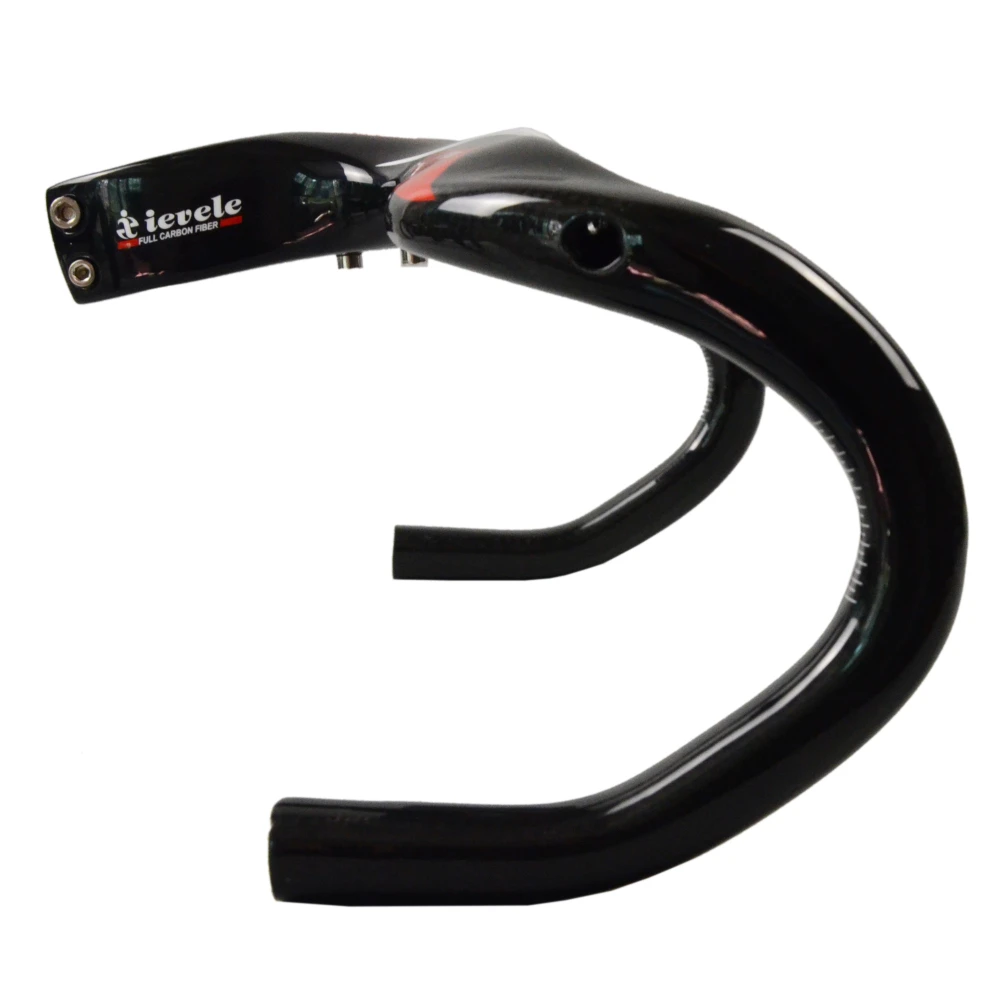 ievele Full Carbon Fiber Road Bicycle Integrated Handlebar with 28.6mm stem Carbon Road Handlebar Bike Parts bike accessories
ievele Full Carbon Fiber Road Bicycle Integrated Handlebar with 28.6mm stem Carbon Road Handlebar Bike Parts bike accessories