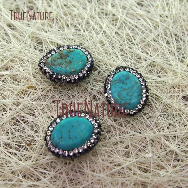 10Pcs Blue White Turquoises Beads Gun Metal Rhinestone Pave Irregular Shape Loose Beads 20x15mm BE454
10Pcs Blue White Turquoises Beads Gun Metal Rhinestone Pave Irregular Shape Loose Beads 20x15mm BE454