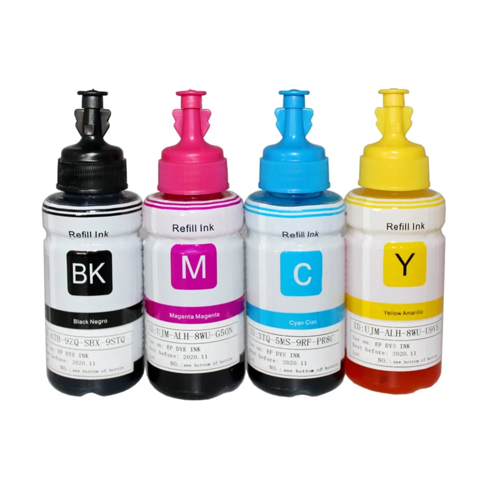 YLC 4*70ml ink refill ink kit Compatible for Epson printer L100 L101 L110 L120 L200 L201 L210 L220 L300 L350 L355 L550 L555 L566
YLC 4*70ml ink refill ink kit Compatible for Epson printer L100 L101 L110 L120 L200 L201 L210 L220 L300 L350 L355 L550 L555 L566