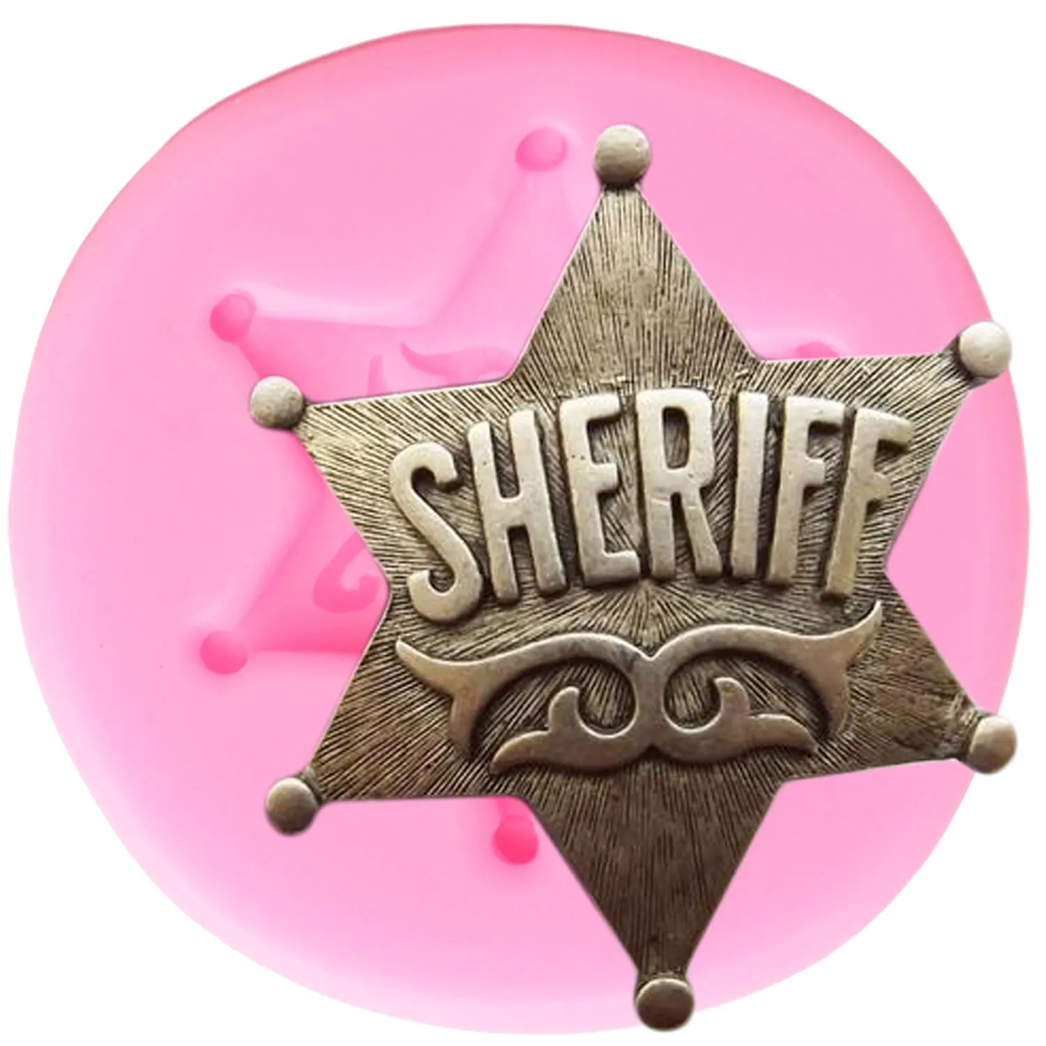 Значок Западного шерифа, силиконовая форма, детский инструмент для украшения, печенья, конфет, глины
Значок Западного шерифа, силиконовая форма, детский инструмент для украшения, печенья, конфет, глины