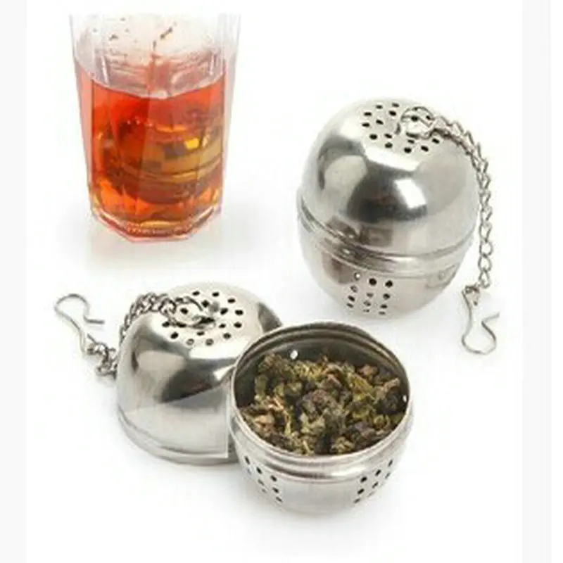 Multifunctional Stainless Steel Tea Infuser Mesh Tea Strainer Spice Ball Kitchen Accessories
Multifunctional Stainless Steel Tea Infuser Mesh Tea Strainer Spice Ball Kitchen Accessories