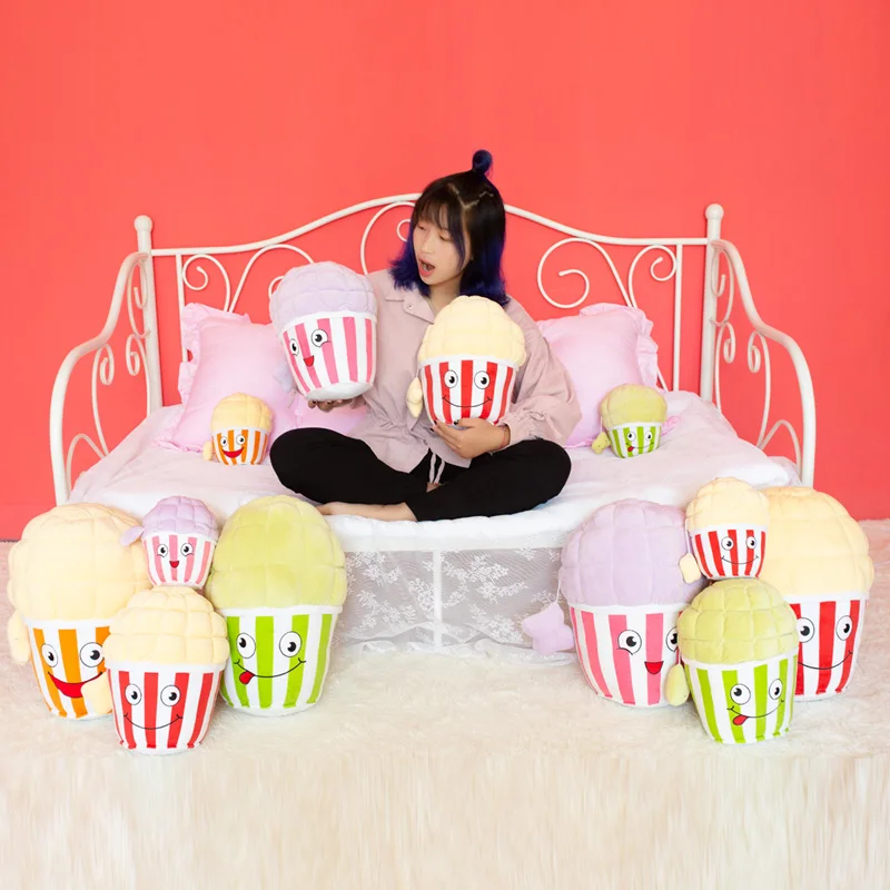 20/30/50cm Simulation food pillow Popcorn Plush toy soft cushion Stuffed cartoon Pillow Child Girl baby Unique Kawaii cute gift
20/30/50cm Simulation food pillow Popcorn Plush toy soft cushion Stuffed cartoon Pillow Child Girl baby Unique Kawaii cute gift