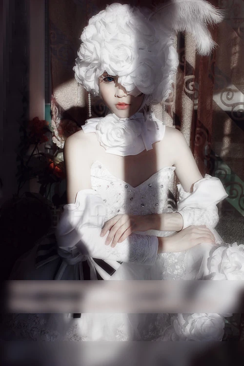Anime Black Butler Doll Princess Wire White Gothic Lolita Dress Cosplay Costume Custom made Halloween Party Suit For Women Outfi
Anime Black Butler Doll Princess Wire White Gothic Lolita Dress Cosplay Costume Custom made Halloween Party Suit For Women Outfi