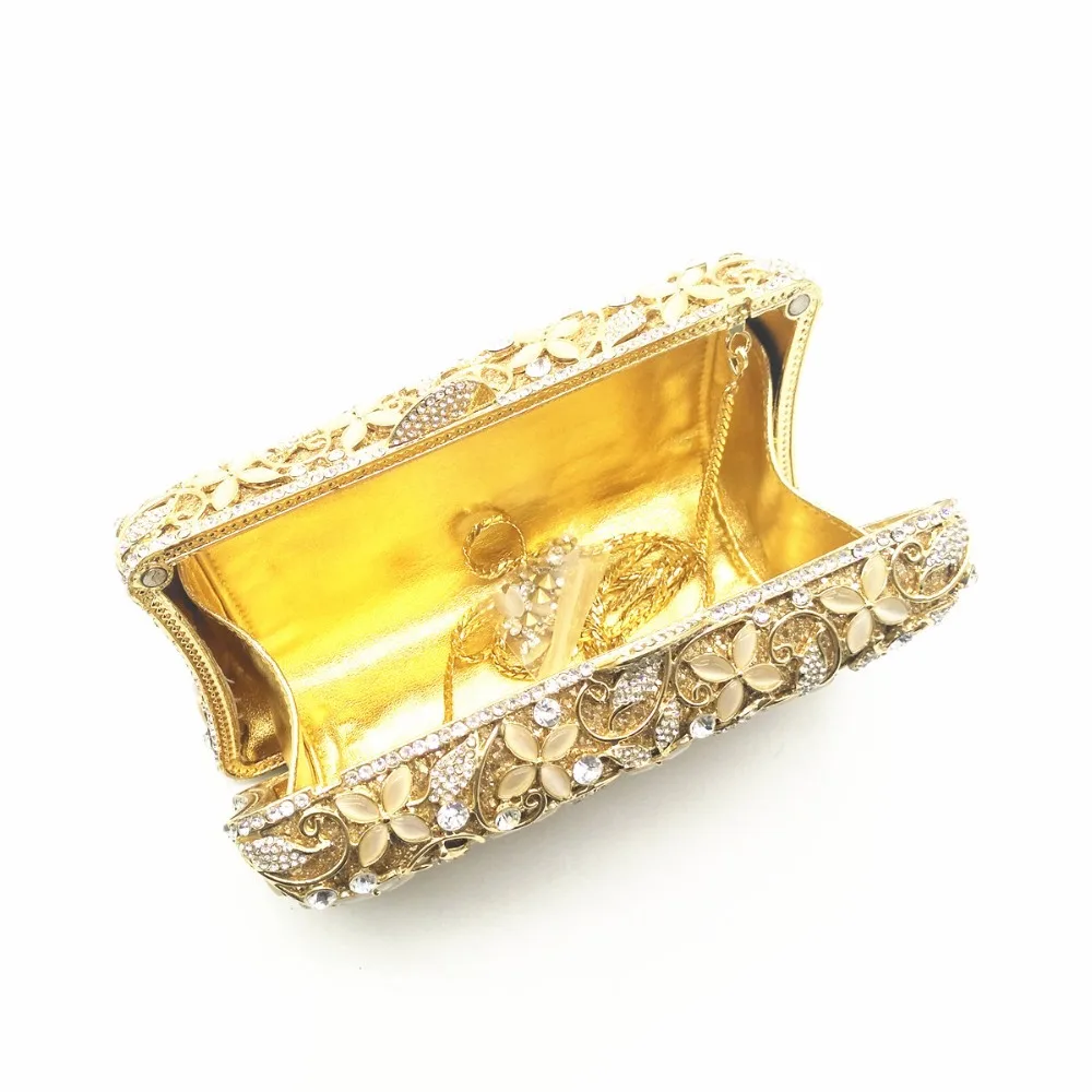 Wholesale XIYUAN Crystals Mini Minaudiere Clutch Bags Luxury Diamond Evening Bag Party Handbags Gold/Silver Women Wedding Clutch
Wholesale XIYUAN Crystals Mini Minaudiere Clutch Bags Luxury Diamond Evening Bag Party Handbags Gold/Silver Women Wedding Clutch