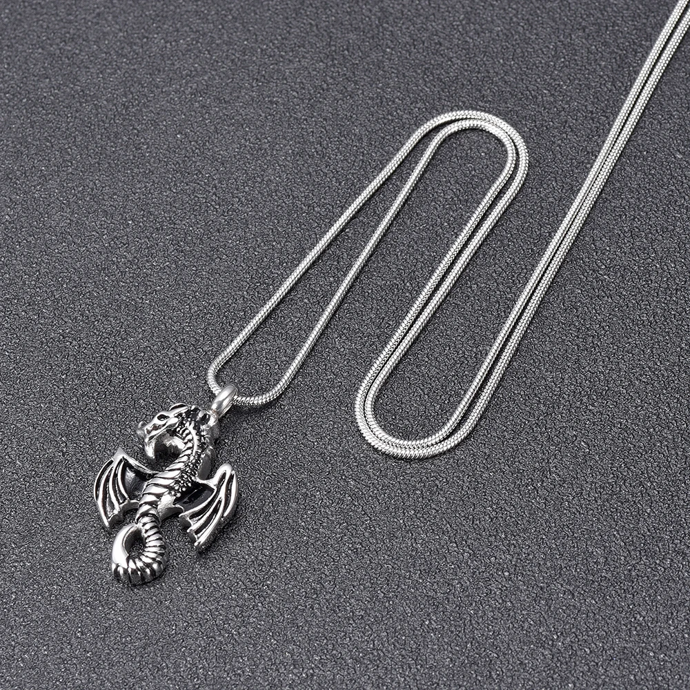 IJD10020 Flying Dragon Stainless Steel Cremation Souvenir Pendant for Ashes Memorial Pet Dog Cat Ash Keepsake Necklace Jewelry
IJD10020 Flying Dragon Stainless Steel Cremation Souvenir Pendant for Ashes Memorial Pet Dog Cat Ash Keepsake Necklace Jewelry