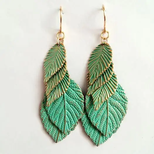 2020 Earrings Fashion Jewelry Tier Metal Alloy Leaf Drop Earrings Boho Vintage Drop Pretty Earrings Evening Wedding
2020 Earrings Fashion Jewelry Tier Metal Alloy Leaf Drop Earrings Boho Vintage Drop Pretty Earrings Evening Wedding