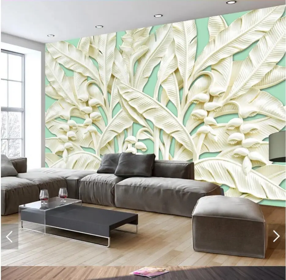 3D Tropical Banana Tree Leaves Wallpaper Murals for Living Room Home Wall Mural Decals Wall Paper Rolls Printed Photo Wallpapers
3D Tropical Banana Tree Leaves Wallpaper Murals for Living Room Home Wall Mural Decals Wall Paper Rolls Printed Photo Wallpapers