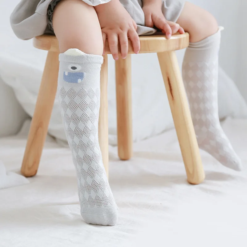 Baby Boys Girls Spring Summer Cartoon Monster Knee Highs Socks Childs Toddler Kids Long Mesh Cotton Socks For Newborn Girls
Baby Boys Girls Spring Summer Cartoon Monster Knee Highs Socks Childs Toddler Kids Long Mesh Cotton Socks For Newborn Girls