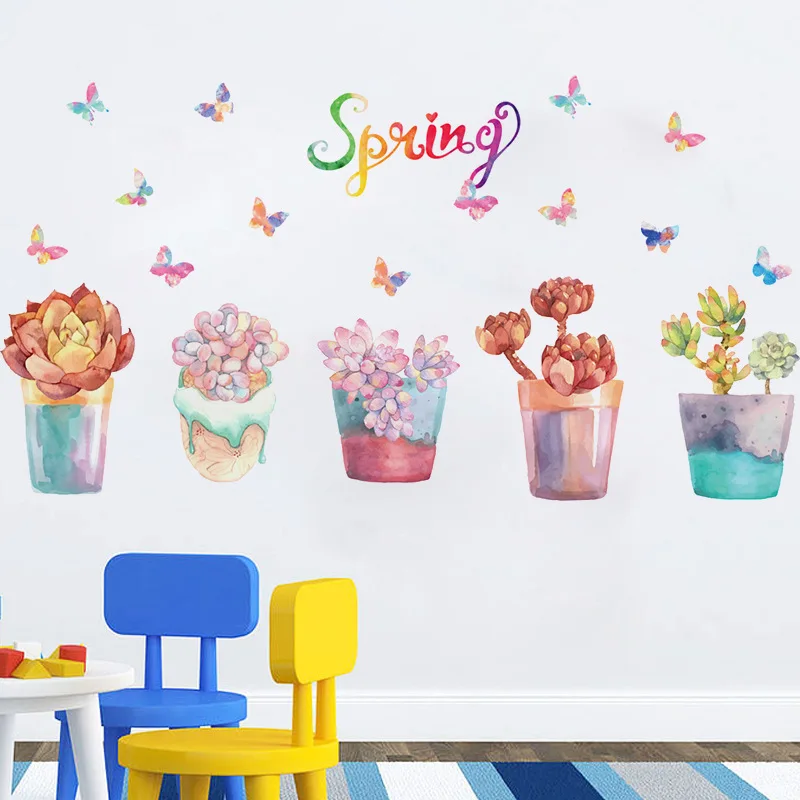 SK7013 Cute Cartoon Flower Butterfly Wall Stickers DIY Decal Window glass Wall decor Home Decoration kids children room decor
SK7013 Cute Cartoon Flower Butterfly Wall Stickers DIY Decal Window glass Wall decor Home Decoration kids children room decor