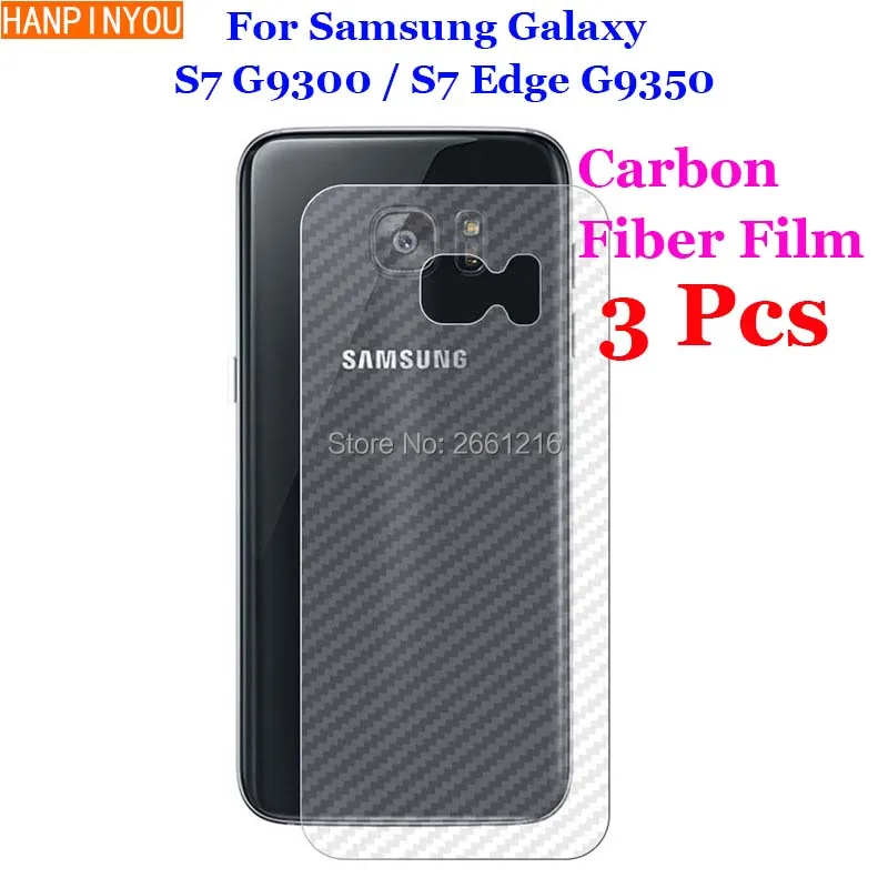 3 Pcs/Lot For Samsung Galaxy S7 G9300 / S7 Edge New 3D Non-slip Clear Carbon Fiber Back Film Screen Protector Protective Sticker
3 Pcs/Lot For Samsung Galaxy S7 G9300 / S7 Edge New 3D Non-slip Clear Carbon Fiber Back Film Screen Protector Protective Sticker