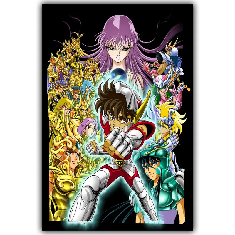Saint Seiya Poster Popular Classic Japanese Anime Home Decor Silk Poster Picture Print Wall Decor 30x45cm 50x75cm
Saint Seiya Poster Popular Classic Japanese Anime Home Decor Silk Poster Picture Print Wall Decor 30x45cm 50x75cm